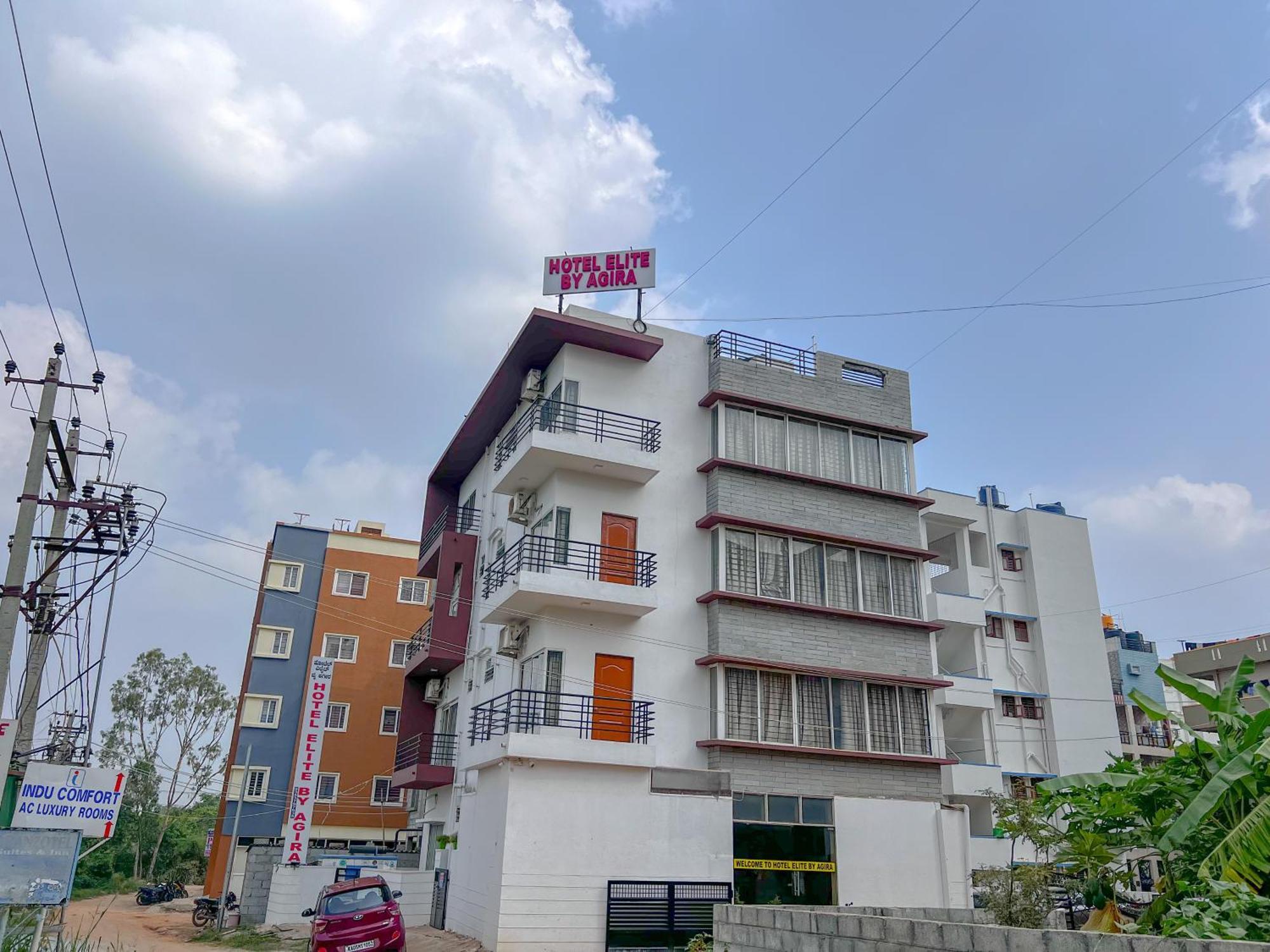 Hotel Elite By Agira Hotels-Free Airport Pickup Or Drop Yelahanka Exterior foto